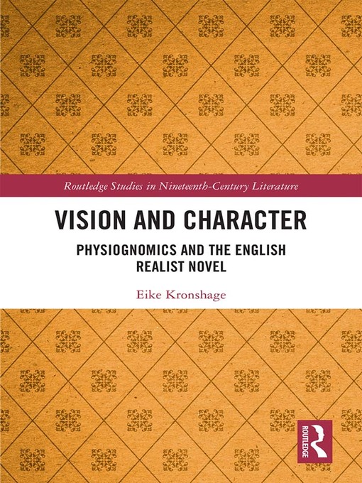 Title details for Vision and Character by Eike Kronshage - Wait list